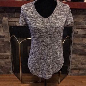 Cute knit short sleeve top